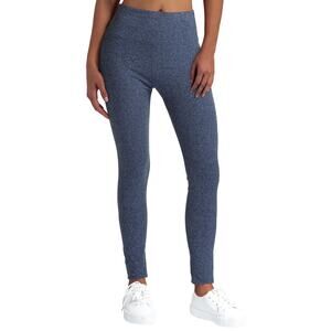 H HALSTON STUDIO NEW $68 Pull-On Knit Legging in Riviera Marl Small